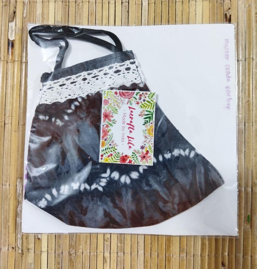 MASKER RENDA LACRAFTA LILA