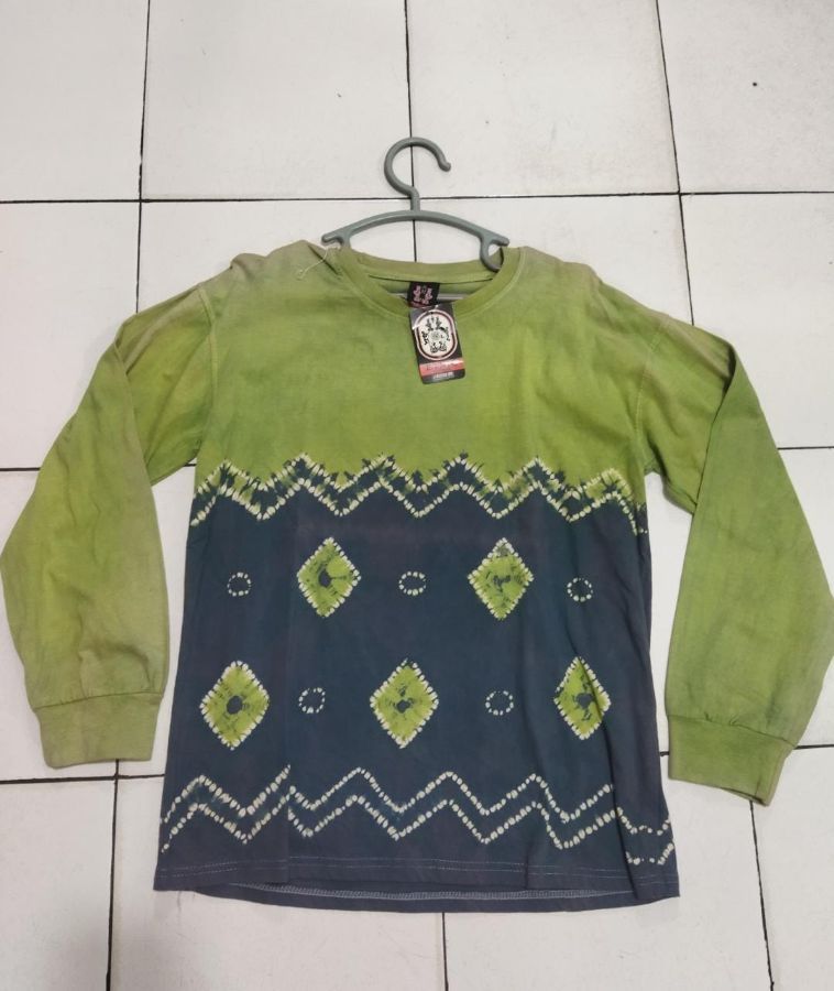 KAOS SASIRANGAN LENGAN PANJANG BIASA
