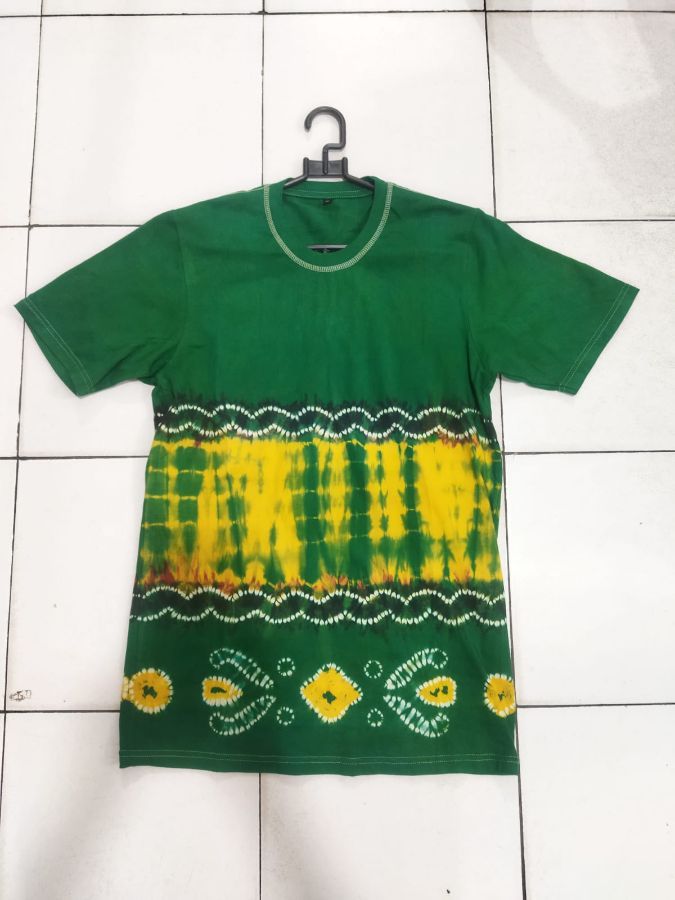 KAOS SASIRANGAN LENGAN PENDEK BIASA 