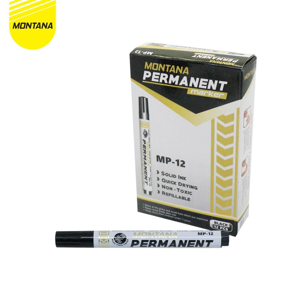 Spidol montana permanent hitam
