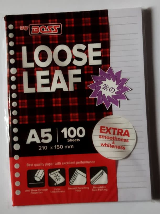 Big Boss Loose Leaf A5 100
