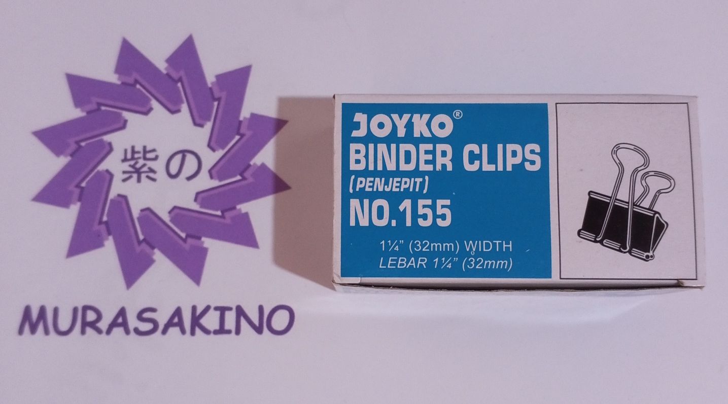 Joyko Binder Clips No. 155