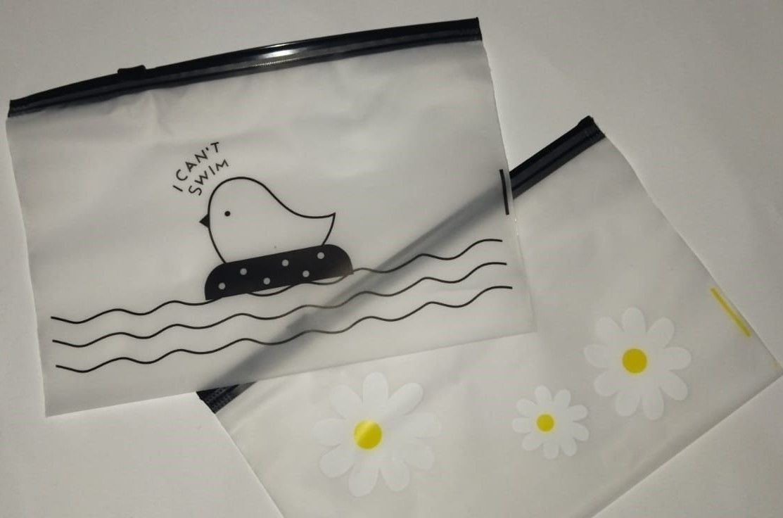 Zipper Case Transparan Doff