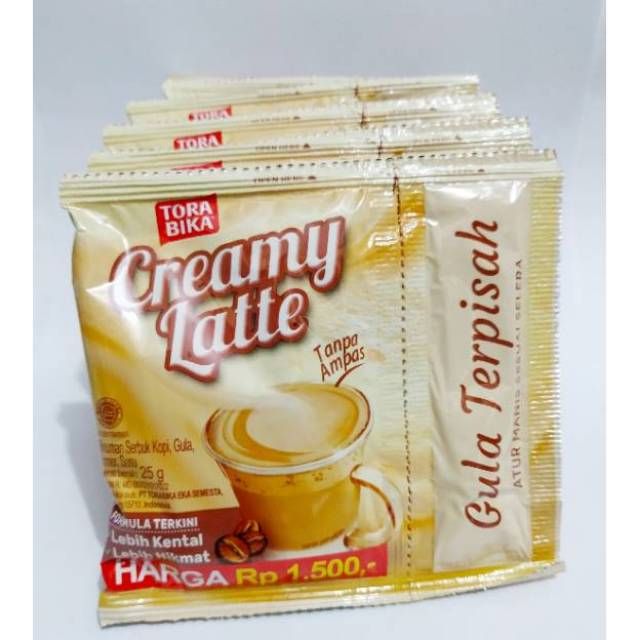 CREAMY LATTE 25g