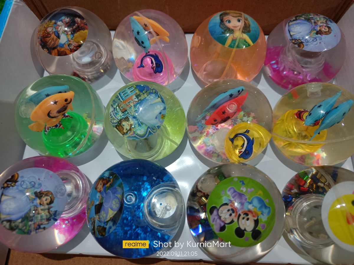 WATER GLITTER BALL BOLA