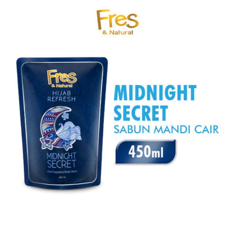 FRES&NAT SECRET BODY WASH 450ml