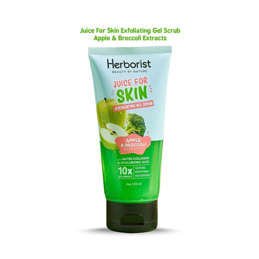Herborist gel scrub apple