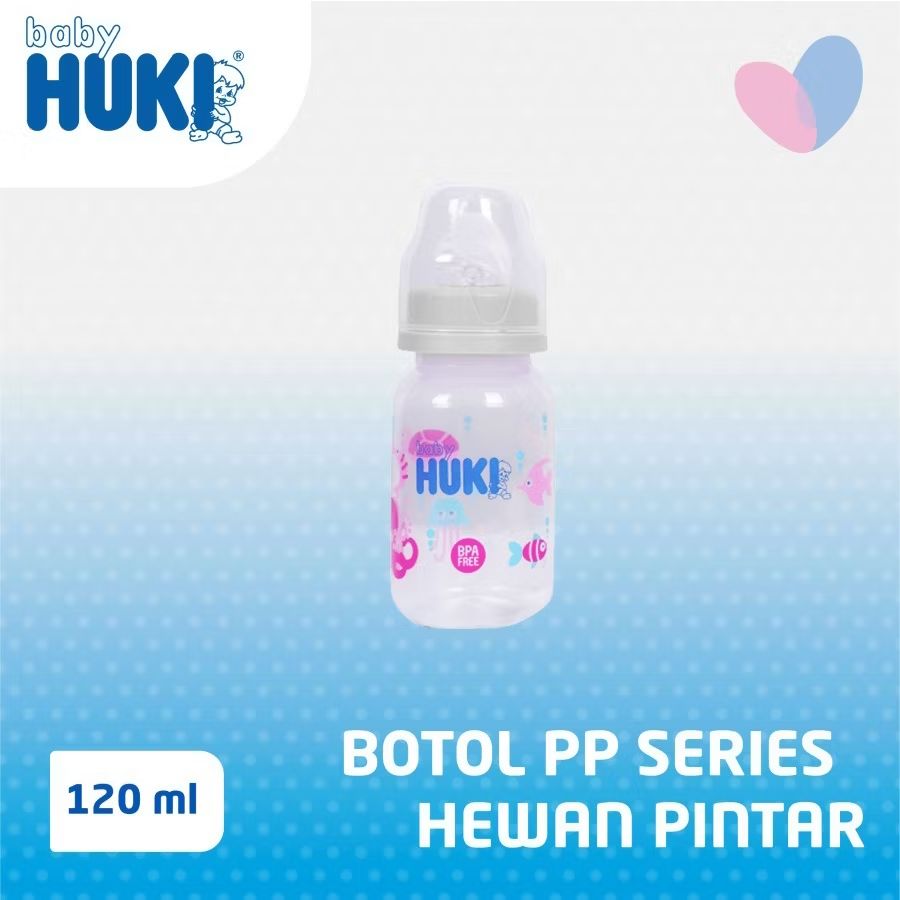 Botol huki slim neck 120ml