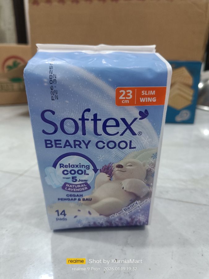 SOFTEX NATURAL COOL 23CM ISI 16PCS