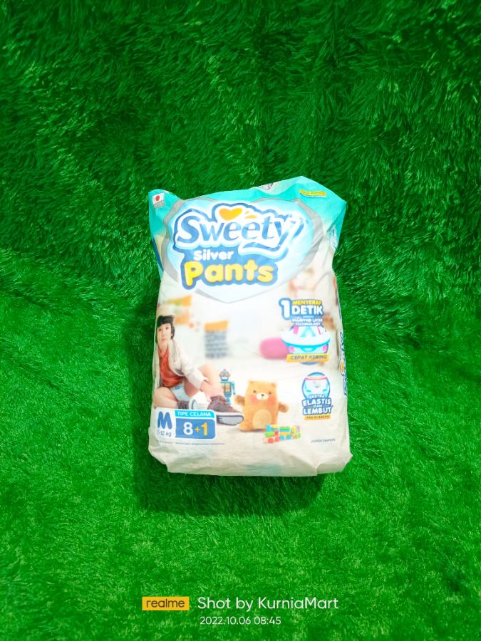 SWEETY SILVER M 8+1 