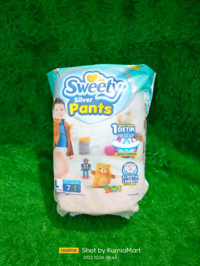 SWEETY SILVER L 7+1