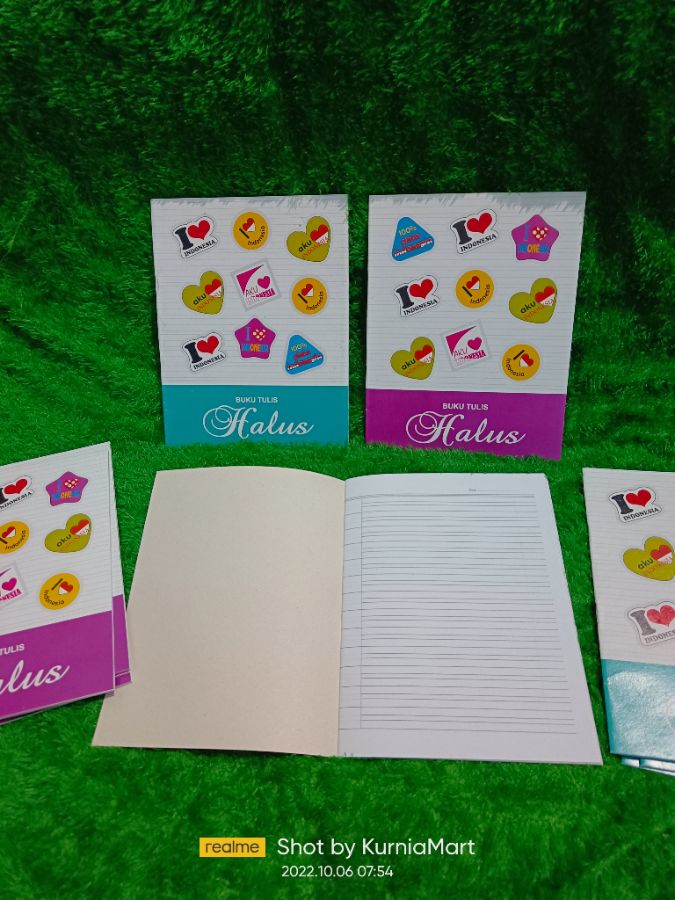 BUKU TULIS HALUS SATUAN