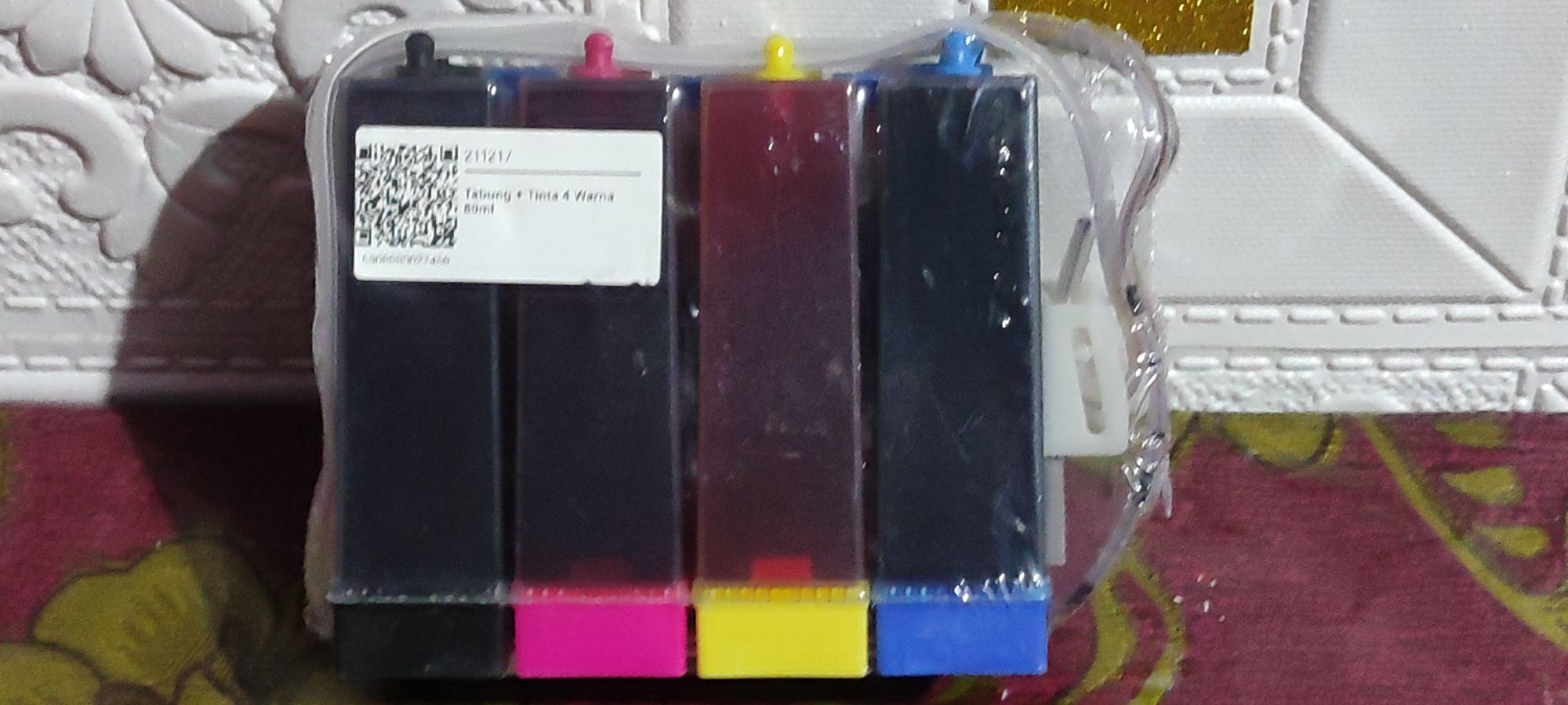 Tabung + Tinta 4 Warna