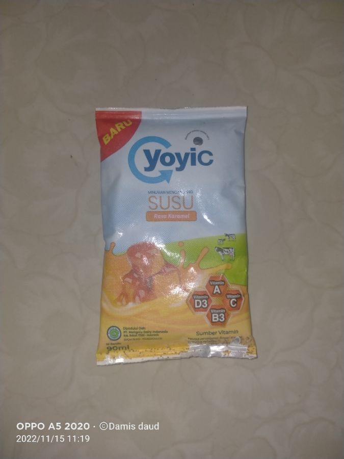 Yoyic susu plastik