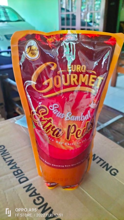 Saus gourmet sextra hot 1kg