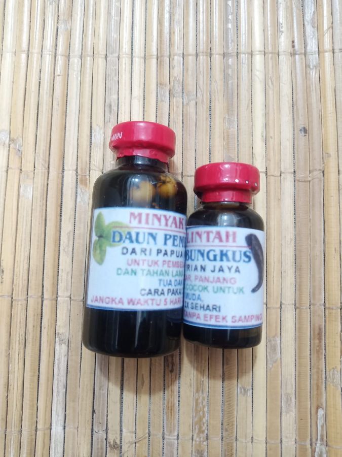 MINYAK LINTAH DAUN PEMBUNGKUS