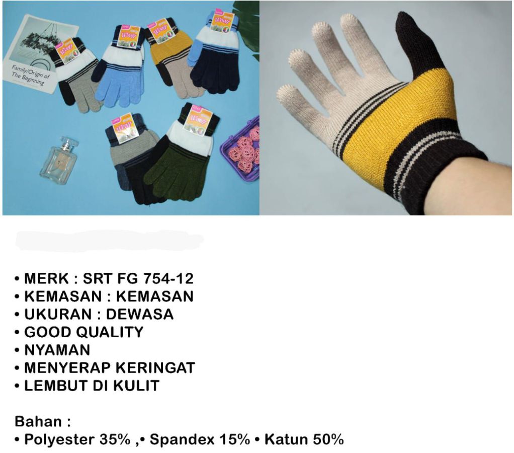 Sarung tangan motor unisex FG 12