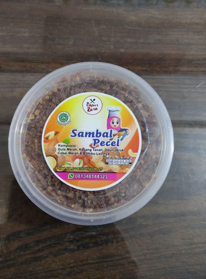 SAMBAL PECEL DAPUR RARA