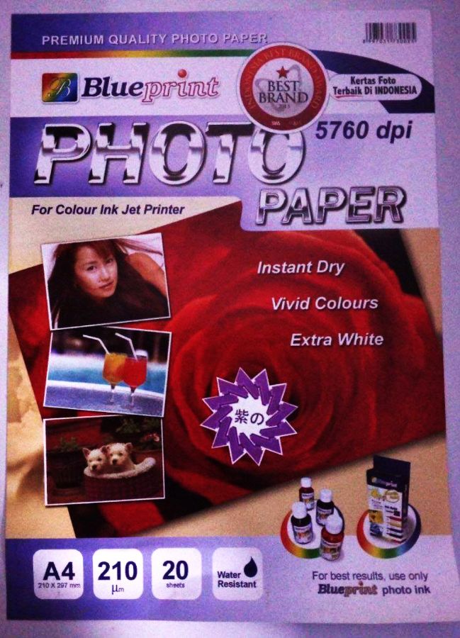 Blueprint Photo Paper A4
