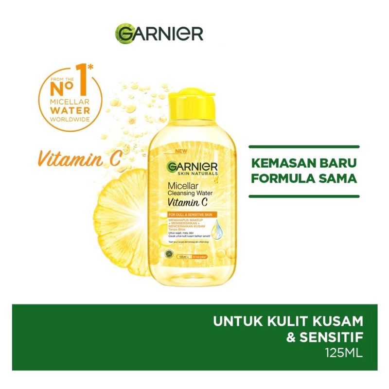 GARNIER MIC WAT VIT C 