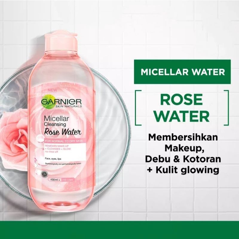 GARNIER MIC ROSE 125ml