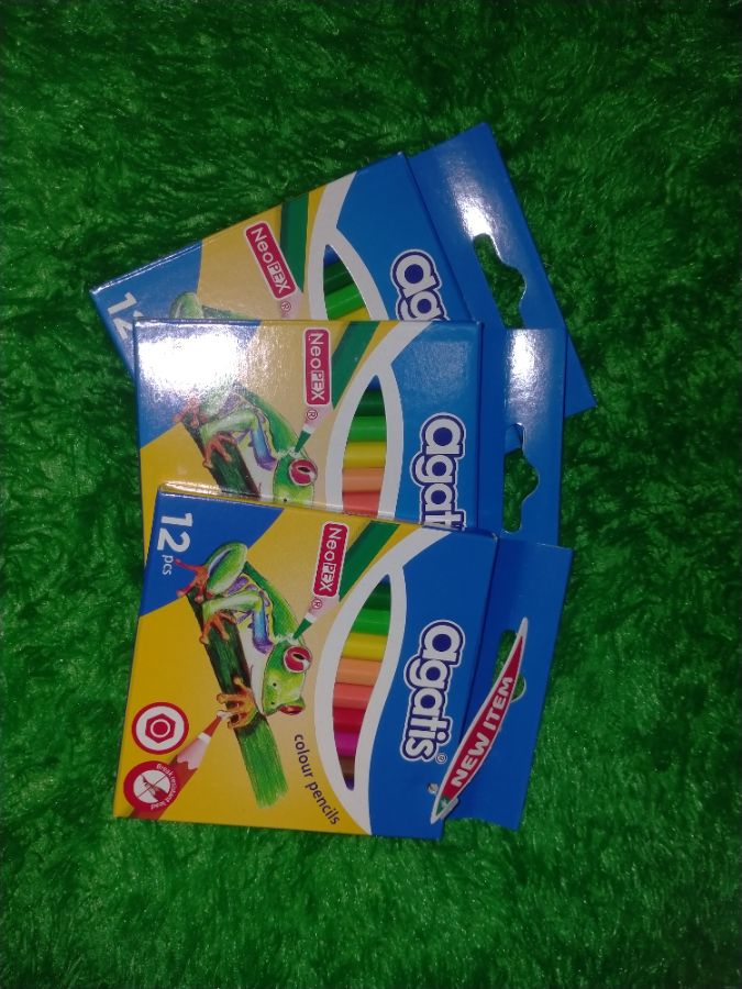Pensil warna Agatis 12pcs