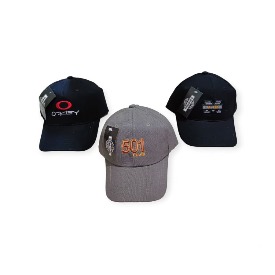 TOPI KULIT/KAIN CAMPUR