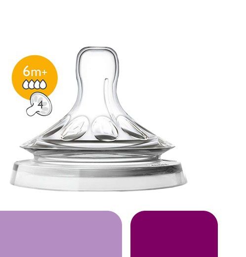 Nipple Avent Comfort 6m+ 2pcs/1set