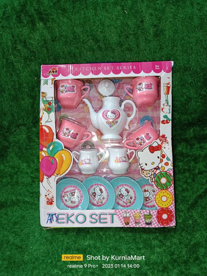 MAINAN TEKO SET H KITTY