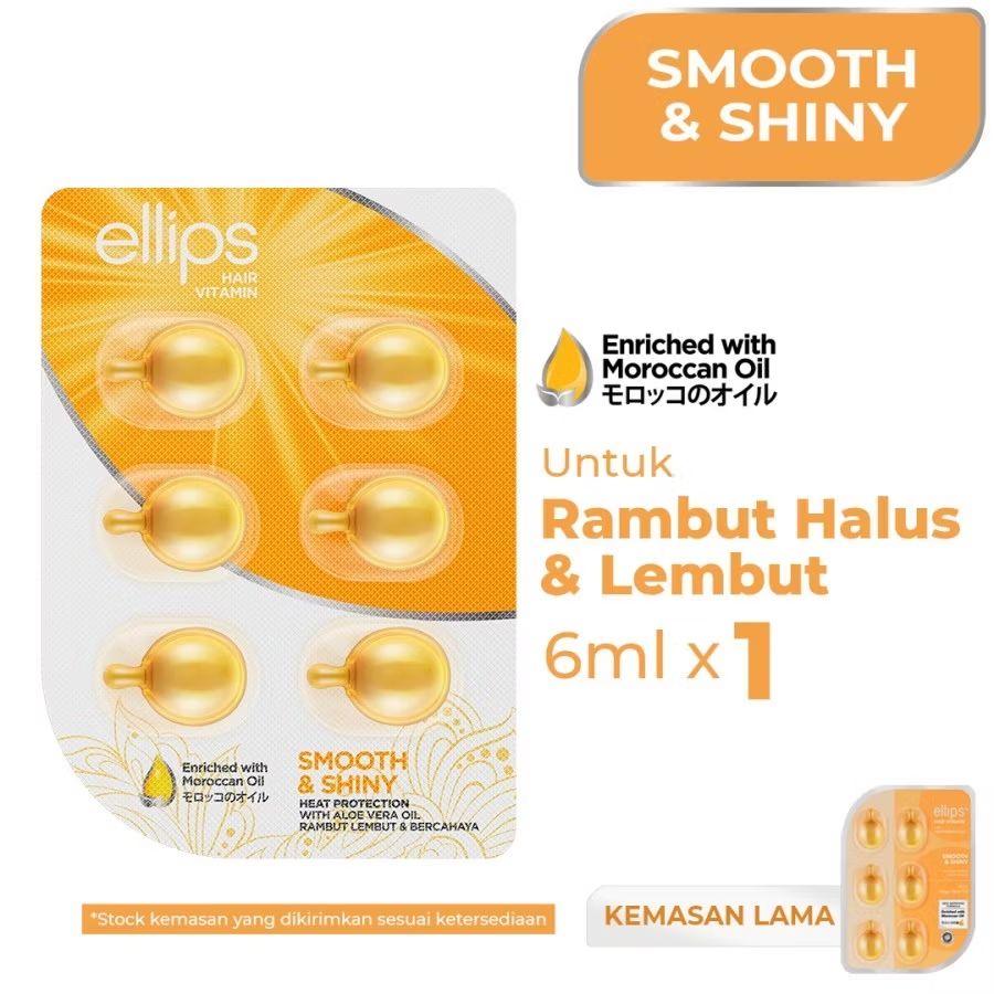 Ellips smooth&shiny 6capsul