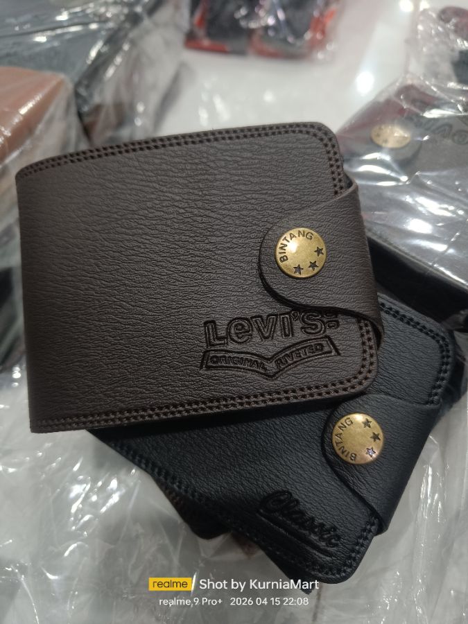Dompet pria kancing bintang