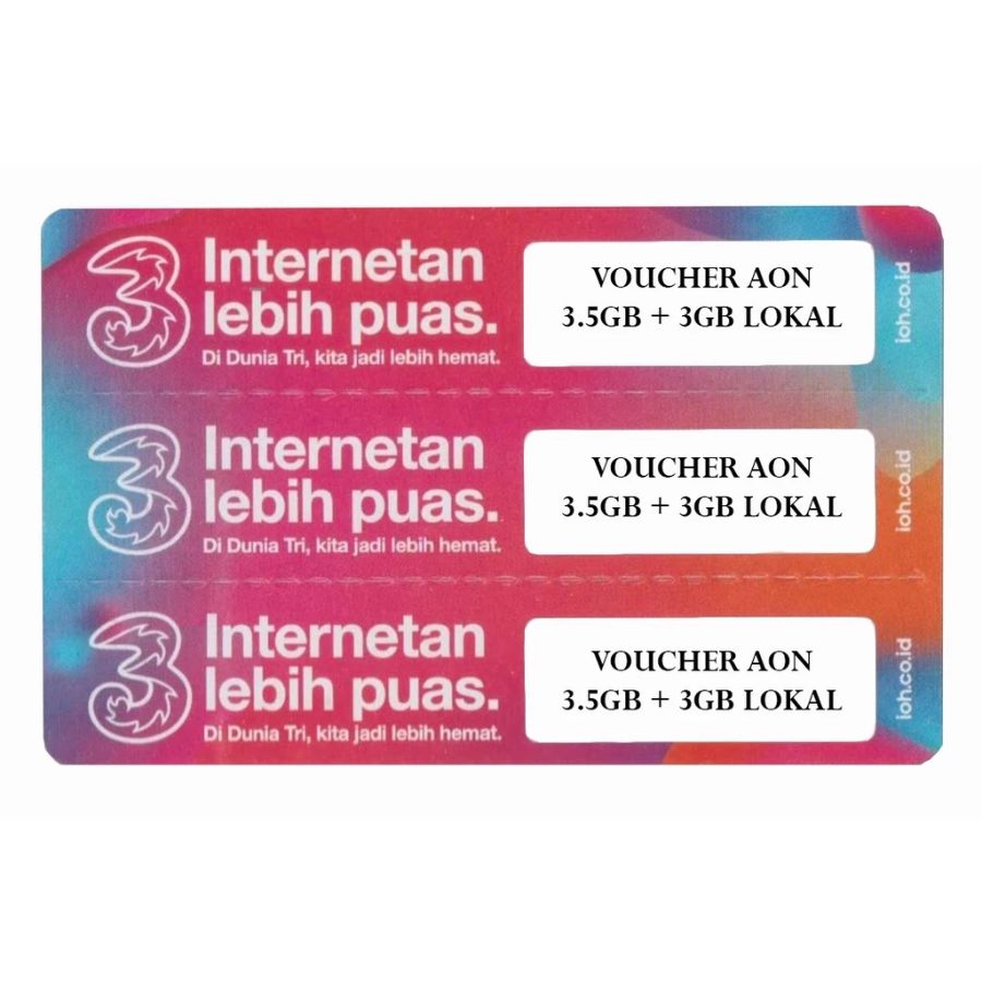 V. THREE 3.5GB + 1GB AON