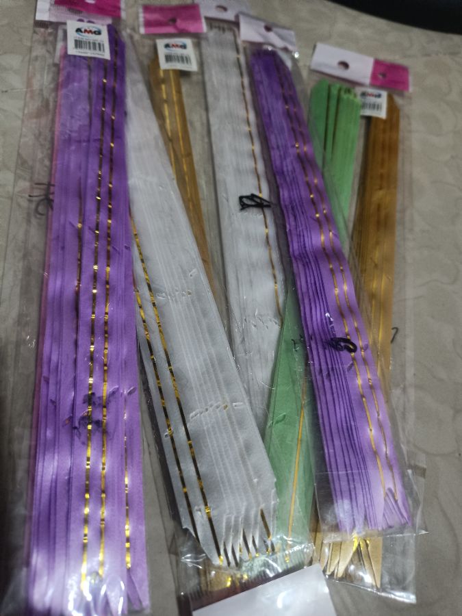 *Pita Serut warna list gold k