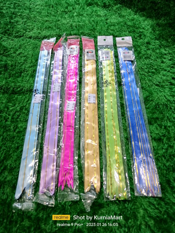 *Pita serut warna list Gold T