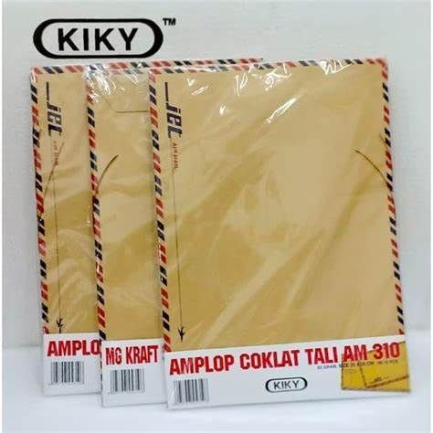 AMPLOP TALI COKLAT KIKY AM 310