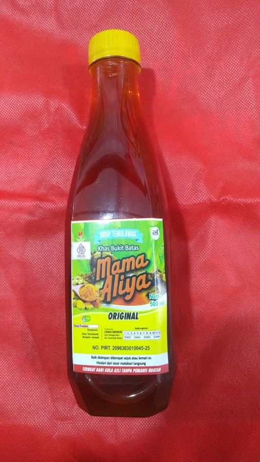 SIRUP TEMULAWAK MAMA ALIYA