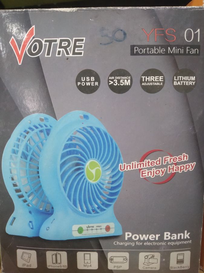 Kipas Angin Mini Vorte YFS 01