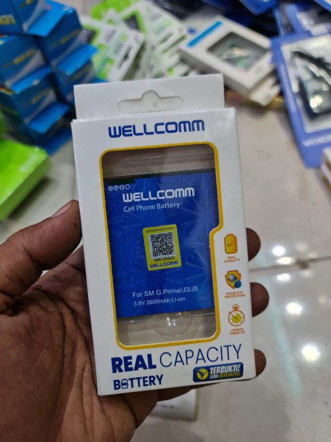 BATRAI WELLCOMM J2 PRIME,J5,GRANDPRIME 