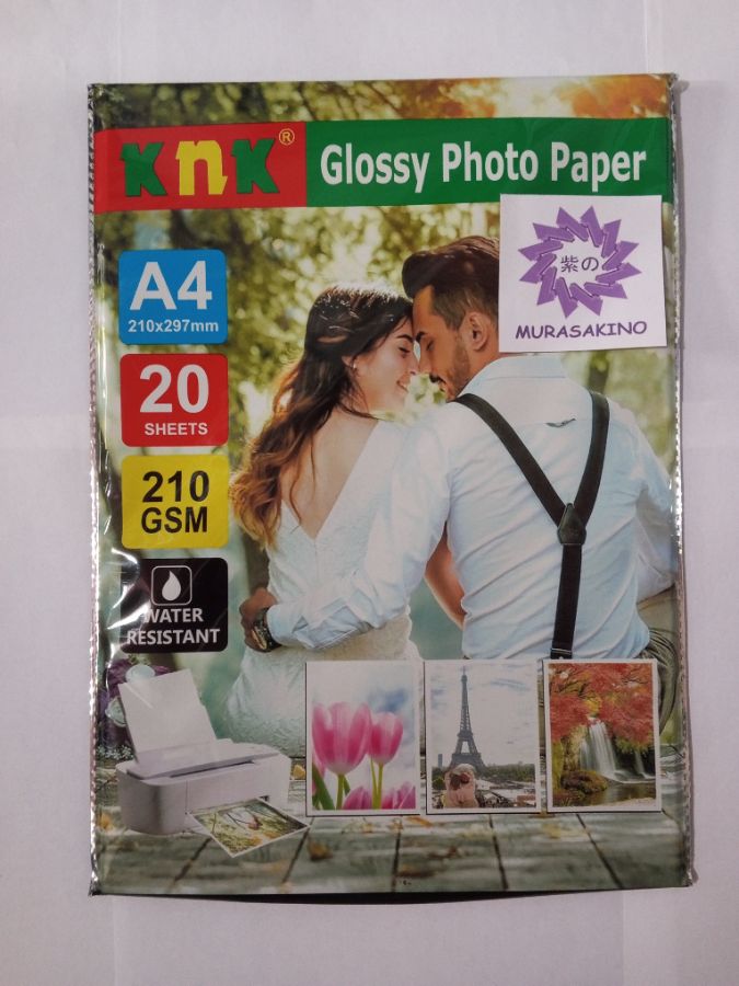 KNK Glossy Photo Paper A4 210gr