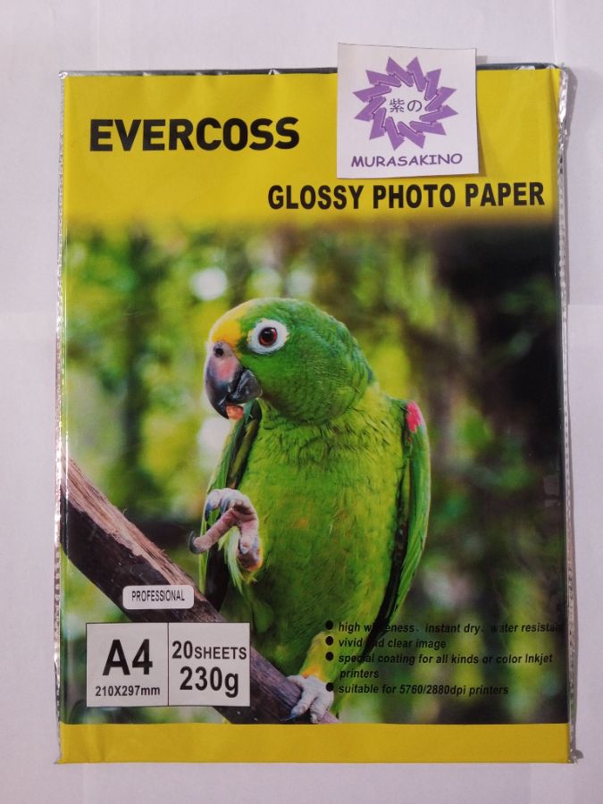 Evercoss Glossy Photo Paper A4 230gr