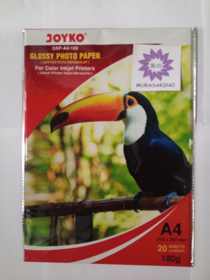 Joyko Glossy Photo Paper A4 180gr