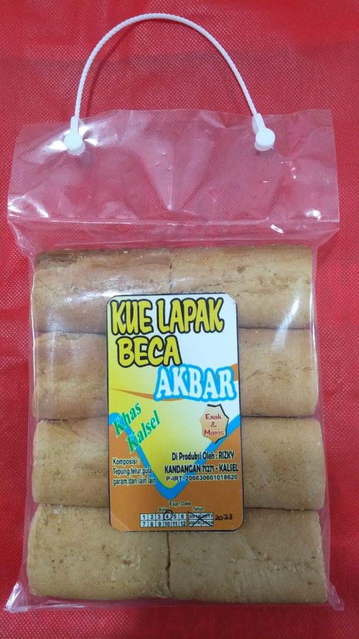 KUE LAPAK BECA AKBAR