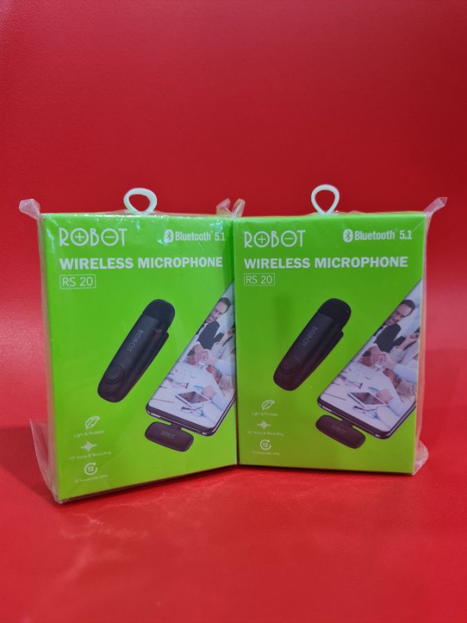 WIRELES MICROPHONE ROBOT RS20