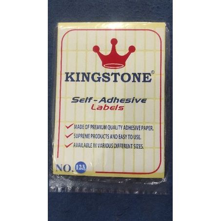 Kingstone Label 123