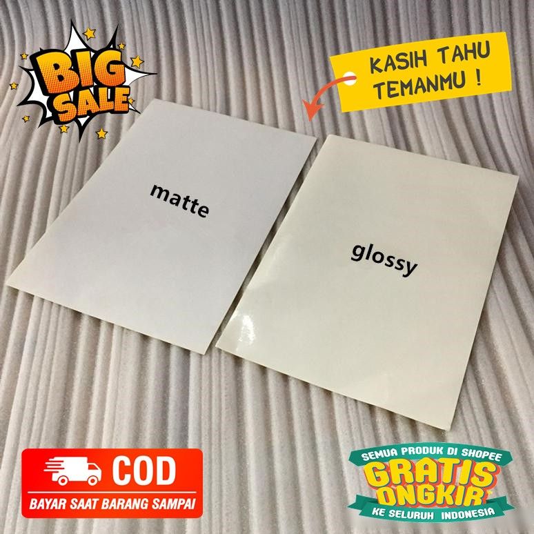 Kertas Sticker Doff F4