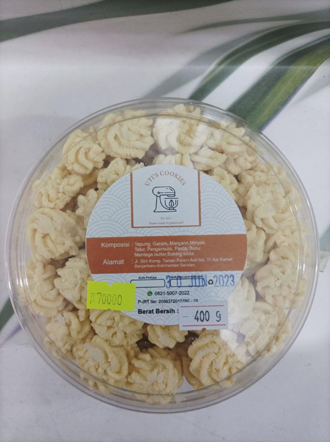 UTI COOKIES SAGU