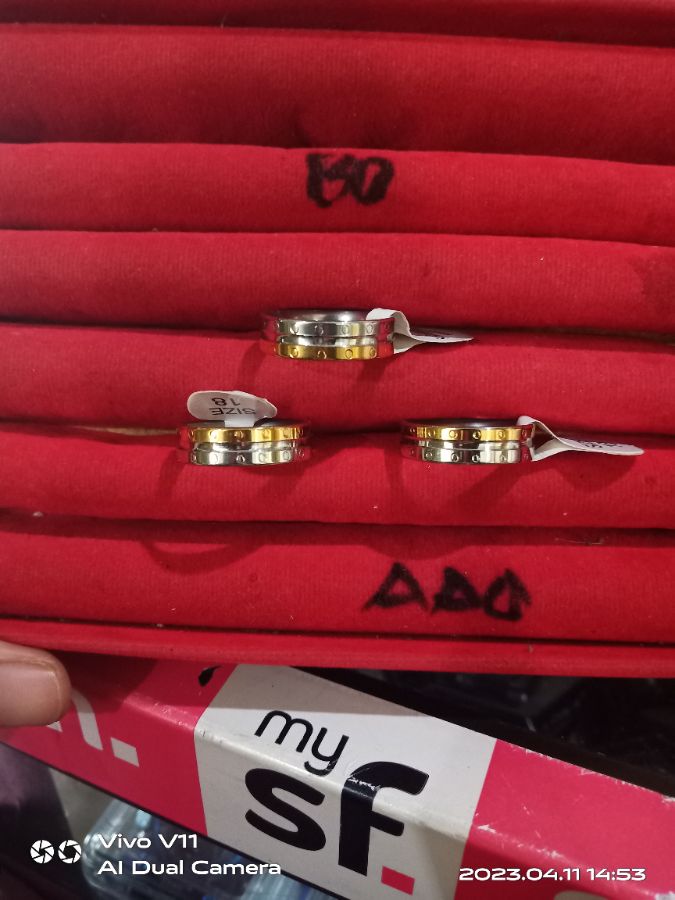CINCIN BINTIK POLOS