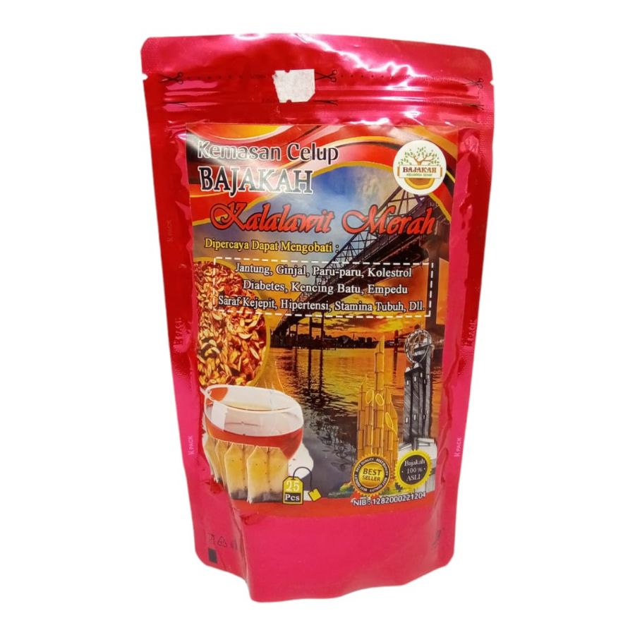 KEMASAN CELUP BAJAKAH KALALAWIT MERAH