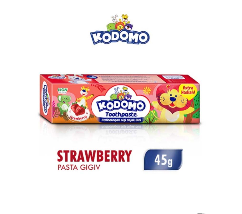 PASTA GIGI KODOMO straw
