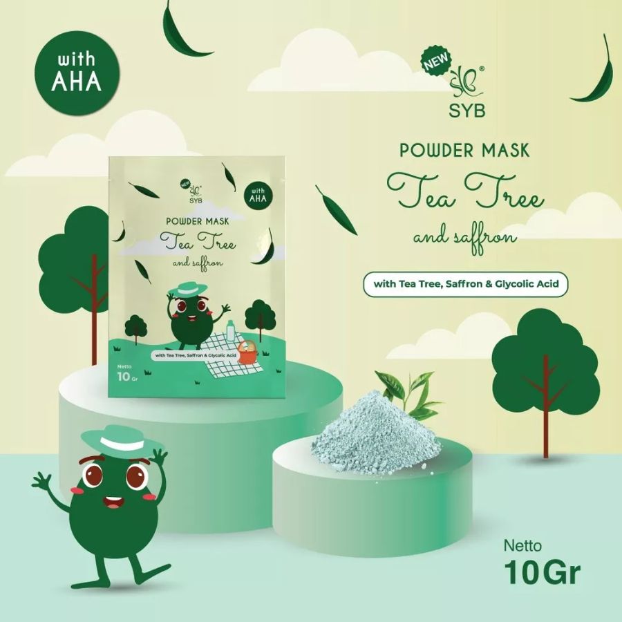 MASKER SYB POWDER TEA